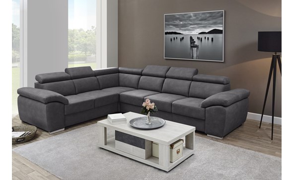 Canape-angle-Damme-tissu-luxor-pieds-chrome-2h3-Bauwens-GBO