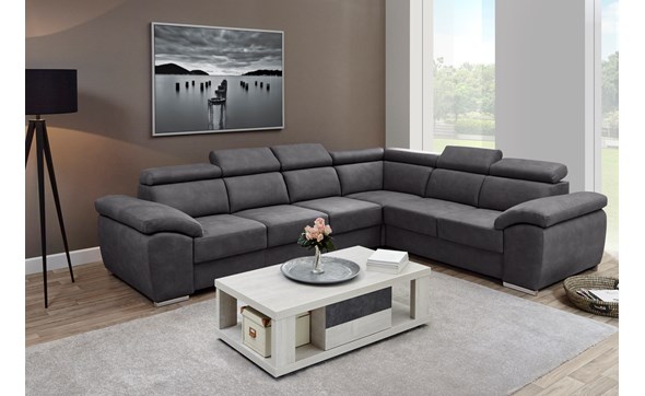 Canape-angle-Damme-tissu-luxor-pieds-chrome-3h2-Bauwens-GBO