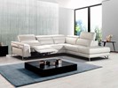 Canape-angle-Eden-cuir-Royal-blanc-relax-electrique-tetieres-relevables-ouvert-Diva-Divani
