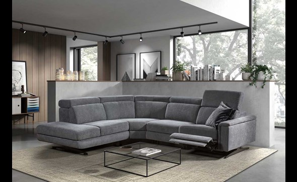 Canape-angle-Esra-tissu-bloq-grey-coussins-dim-antracite-small-5610-5400-1500-1501R-relax-electrique