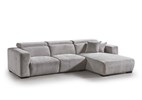 Canape-angle-Festine-tissu-genesis-gris-beige-1510R+1500+6001-Comodi-Sofa
