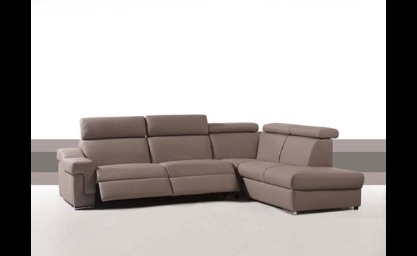Canape-angle-Genesis-E1810-E1800-YH000-YM020-relax-electriques-tetieres-relevables-bacif-taupe-Hima