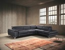 Canape-angle-Joker-2-5-places-relax-electrique-meridienne-3-tetieres-cuir-royal101-nero-pieds-metal-chrome-ambi-Diva-Divani