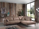 Canape-angle-Kobe-tissu-preston-brun-pieds-metal-3LC-Alcos
