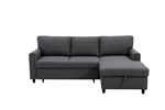 Canape-angle-Mila-chaise-longue-droite-2-places-fonction-lit-gauche-tissu-XC188-5-dark-grey-front-Comodi-sofa