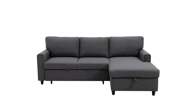 Canape-angle-Mila-chaise-longue-droite-2-places-fonction-lit-gauche-tissu-XC188-5-dark-grey-front-Comodi-sofa