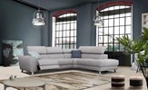 Canape-angle-Milton-tissu-Group1-gris-relax-electrique-B3EL-T02R-Poldem