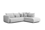 Canape-angle-Olivio-tissu-blanc-B250L+T02R-Poldem