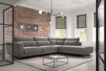 Canape-angle-Ravi-tissu-cassis-gris-fonce-2510+5000+5601-Comodi-Sofa