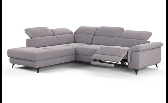 Canape-angle-Springs-OTM-3RFE-tissu-Rhodos-stone-gris-A052-Cotta
