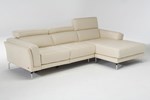 Canape-angle-U239-cuir-Cat10-blanc-Softaly