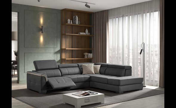 Canape-angle-Zulu-small-tissu-mozart-Olive-grey-detail+cushions-Light-grey-5501+1500+1510D-ambi-Comodi-Sofa