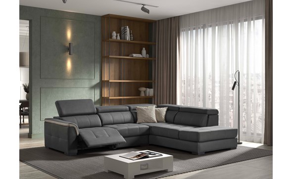 Canape-angle-Zulu-small-tissu-mozart-Olive-grey-detail+cushions-Light-grey-5501+1500+1510D-ambi-Comodi-Sofa