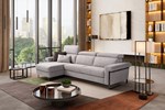 Canape-angle-chaise-longue-2-places-convertible-tissu-tessuto-ornellaia-pieds-metal-Glamour-Sofa
