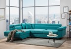 Canape-angle-convertible-Danny-tissu-soro-86-petrol-P1A2c-Comodi-Sofa