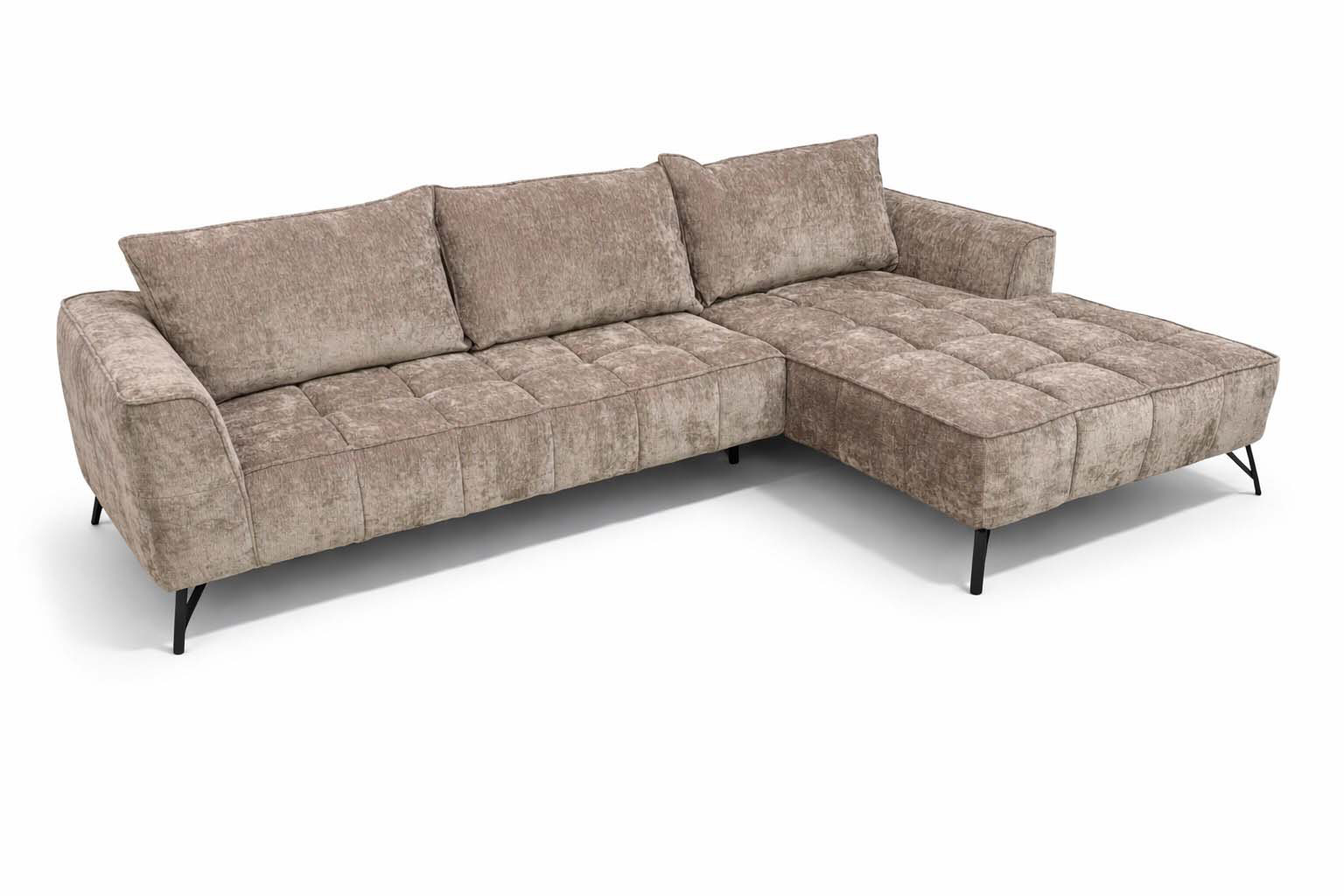 Canape-angle-droite-Anela-3210+6501XL-tissu-Cat-2-Vibe-Taupe-Comodi-sofa