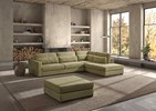 Canape-angle-droite-Barry-2510+5501-+-7100-tissu-C-cigma-Olive-Comodi-Sofa
