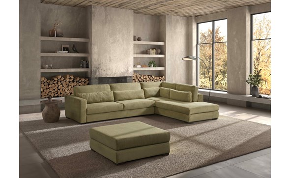 Canape-angle-droite-Barry-2510+5501-+-7100-tissu-C-cigma-Olive-Comodi-Sofa