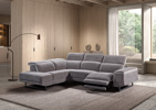 Canape-angle-droite-Navarra-tissu-metal-gris-Bauwens