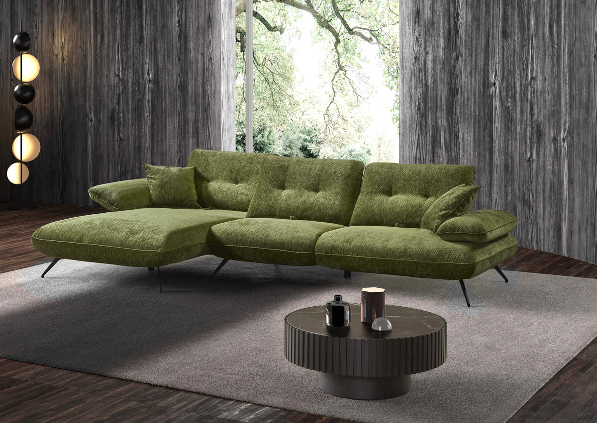 Canape-angle-gauche-Melinda-tissu-6510+2501---D,-moncler-Moss-Comodi-Sofa