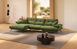 Canape-angle-gauche-Melinda-tissu-6510+2501---D-moncler-Moss-01-Comodi-Sofa