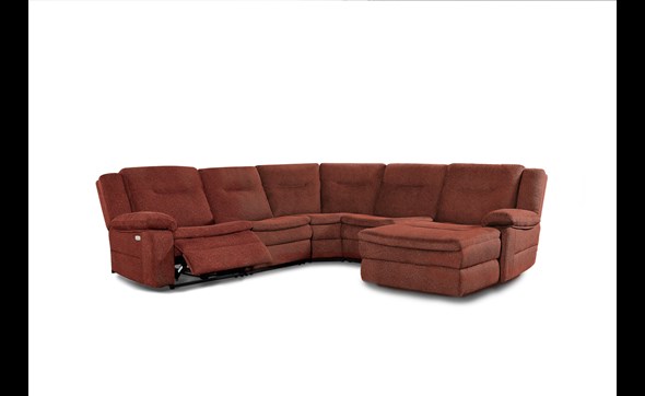 Canape-angle-longchair-droite-Eternity-sans-console-tissu-brique-Comodi-Sofa