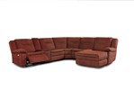 Canape-angle-longchair-droite-Eternity-tissu-brique-Comodi-Sofa