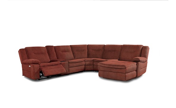 Canape-angle-longchair-droite-Eternity-tissu-brique-Comodi-Sofa