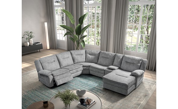 Canape-angle-longchair-droite-Eternity-tissu-grisclair-MARENTA-Comodi-Sofa