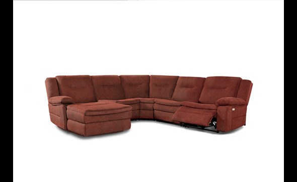 Canape-angle-longchair-gauche-Eternity-sans-console-tissu-brique-Comodi-Sofa