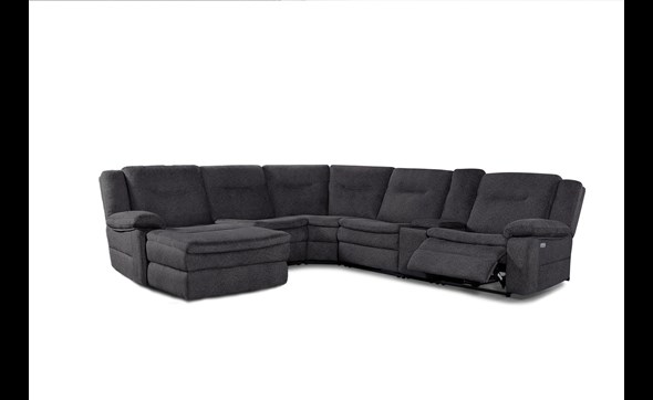Canape-angle-longchair-gauche-Eternity-tissu-gris-fonce-Comodi-Sofa