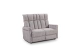 Canape-fixe-2-places-Pulver-tissu-greige-Comodi-Sofa