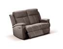 Canape-relax-2-places- Maika-YB623-tissu-elephant-open-Comodi-Sofa