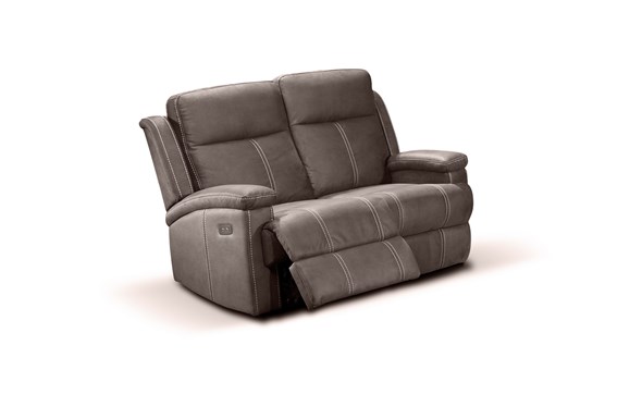 Canape-relax-2-places- Maika-YB623-tissu-elephant-open-Comodi-Sofa