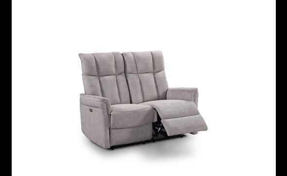 Canape-relax-2-places-Pulver-tissu-greige-Comodi-Sofa