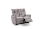 Canape-relax-2-places-Pulver-tissu-greige-Comodi-Sofa