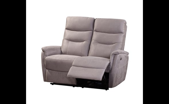 Canape-relax-2places-Eline-YB839-tissu-Laser-silver-Comodi-Sofa