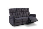 Canape-relax-3-places-Pulver-tissu-anthracite-Comodi-Sofa