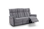 Canape-relax-3-places-Pulver-tissu-silver-Comodi-Sofa