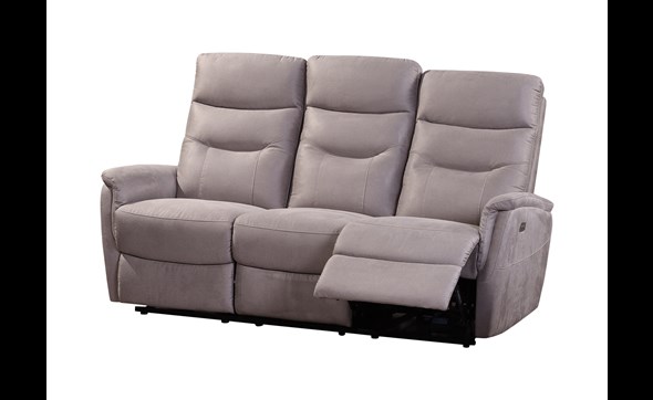 Canape-relax-3places-Eline-YB839-tissu-Laser-silver-Comodi-Sofa