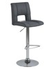 Chaise bar-Sylvia-66269-tissu gris fonce-pied chrome-01-Actona