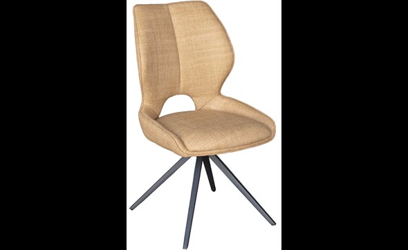 Chaise-Achille-tissu-montego-jaune-Comodi-Living
