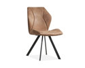 Chaise-Alicia-tissu-Softyl-cognac-front-Maxfurn