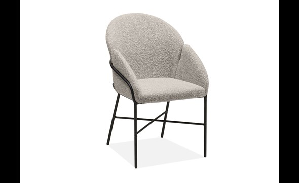Chaise-Argos-tissu-touch-toffee-Maxfurn