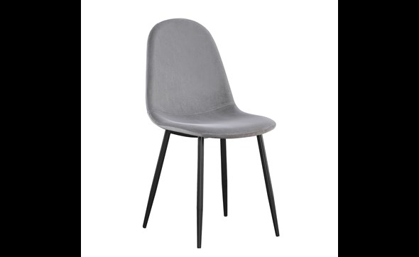 Chaise-Boy-9090-3-velours-gris-pieds-noirs-00-Rousseau