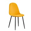 Chaise-Boy-9090-4-velours-jaune-pieds-noirs-00-Rousseau