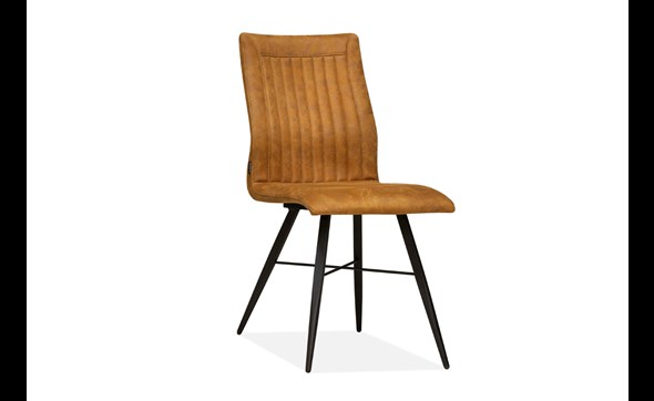 Chaise-Bristol-softyl-cognac-front-Maxfurn