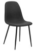 Chaise-Celia-fabric-black-70-pieds-metal-side-Actona