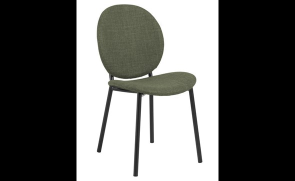 Chaise-Cliff-caso-fabric-forest-green-162-pieds-metal-side-Actona