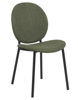Chaise-Cliff-caso-fabric-forest-green-162-pieds-metal-side-Actona